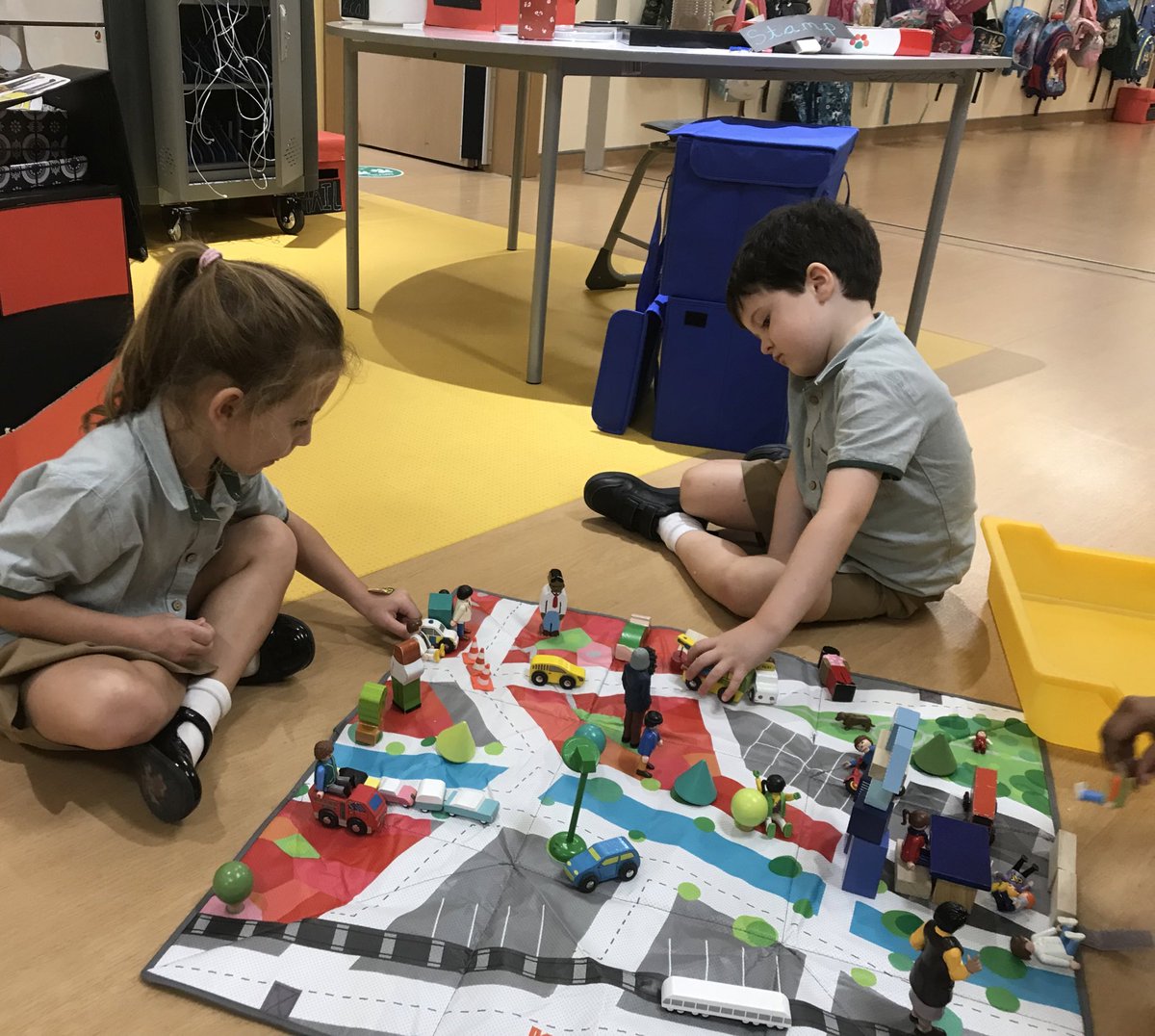 ArborYear1's tweet photo. We have been creating our own towns and thinking about who would need to work there. #1Ed #arborprojects https://t.co/x8wZpFGIGB