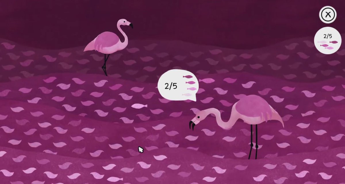 These charming flamingos need your help finding their favorite objects. 🦩🦩

Under Leaves - available on: 
🎮#Xbox: microsoft.com/en-us/p/under-…
🎮#Nintendo: nintendo.com/games/detail/u…

#indiegames #gamedev #gaming #hiddenobject #videogames #wholesomegames #cozygames