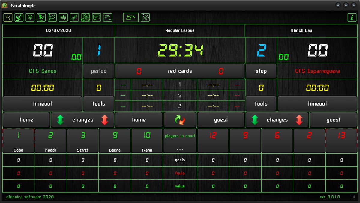 fstrainingpro's tweet image. New version published that includes the analysis of the different play systems used during the match.

With bit.ly/2Z5JsdL It's very easy!

#Futsal