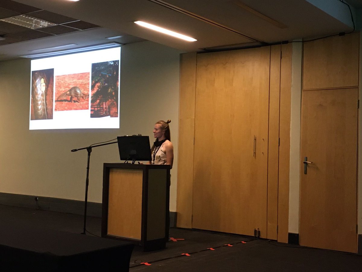 KEEP pangolin researchers <a href="/WendZ_222/">Wendy Panaino</a> and Valery Phakoago are attending the 2nd International Pangolin Conference this week in <a href="/SANParksKNP/">Kruger National Park</a>! A great opportunity to network and learn more about pangolin conservation efforts.