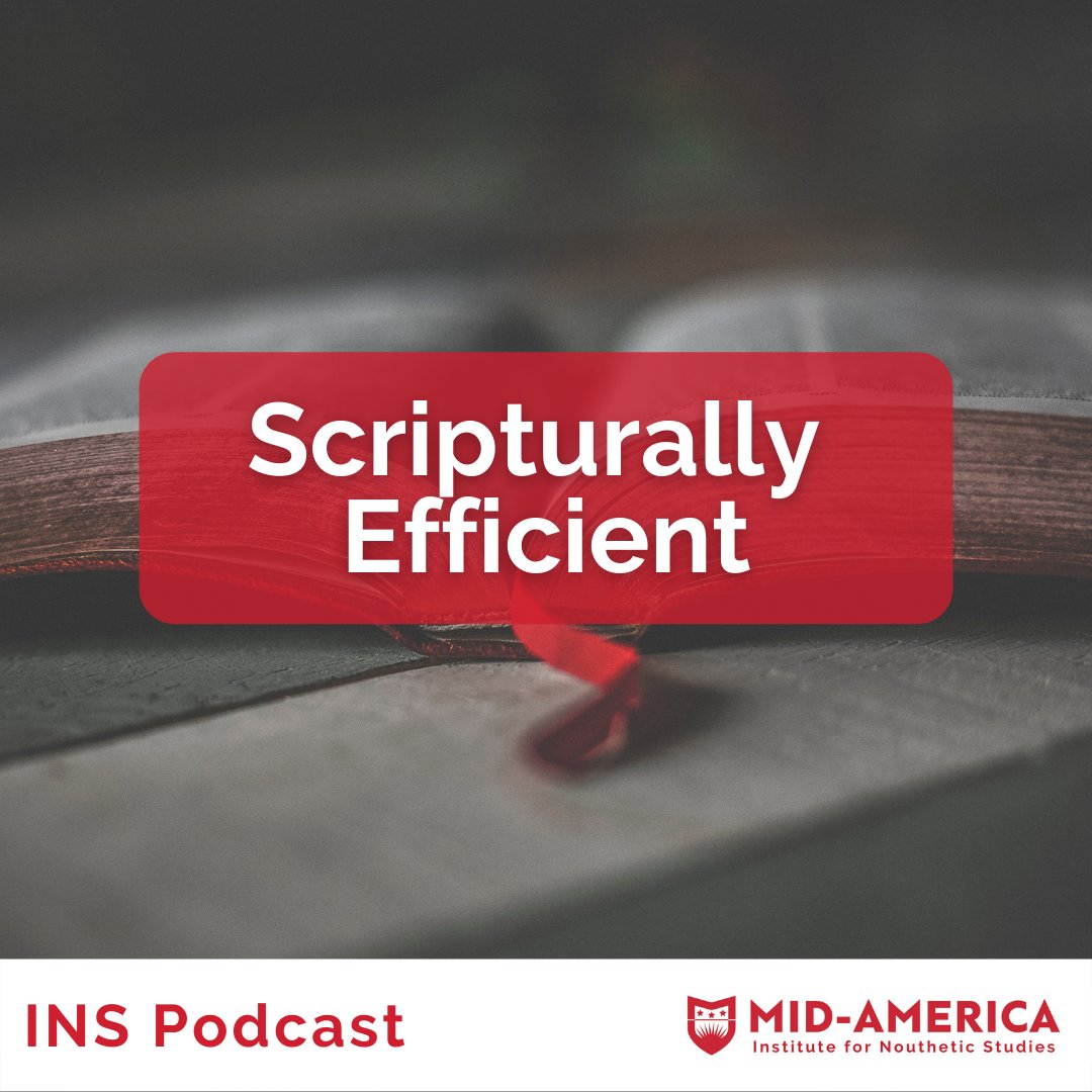 noutheticstud's tweet image. On this episode of the INS Podcast with Dr. Jay E. Adams: The Bible prepares us to be Scripturally Efficient.
.
nouthetic.blog/podcast/script…
.
#biblicalcounseling #biblecn #sufficiencyofscripture #innerancy