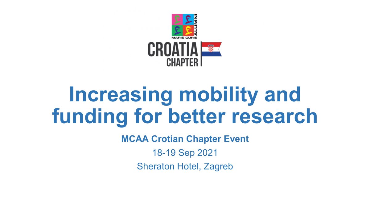 MCAACroChapter (@mcaa_crochapter) on Twitter photo We are organizing a hybrid event on #research #funding & #mobility this weekend. Focused sessions on <a href="/MSCActions/">Marie Skłodowska-Curie Actions</a> <a href="/ERC_Research/">European Research Council (ERC)</a> #OpenScience #scicomm
To join please fill out forms.gle/dHbsNTFoKCpoAe… We are organizing a hybrid event on #research #funding & #mobility this weekend. Focused sessions on <a href="/MSCActions/">Marie Skłodowska-Curie Actions</a> <a href="/ERC_Research/">European Research Council (ERC)</a> #OpenScience #scicomm
To join please fill out forms.gle/dHbsNTFoKCpoAe…