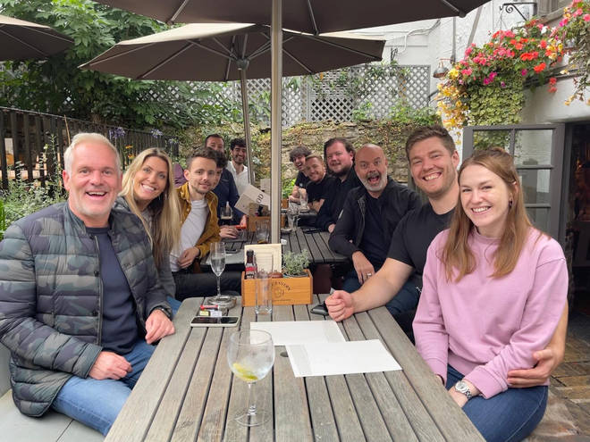 TheTurfTavern's tweet photo. We had visit here ,
Yesterday was day 2 of #chrismoylesofficial show @TheTurfTavern #famouspub #famousradiodj #radiopresenter #radiodj #celebrityradiopresenter #ChrisMoyles #radiox #30daysongchallenge #PrizeDump #PrizeDumpOnTour #GlobalPlayer🍹🥂😍 https://t.co/Cfcw09nAwW