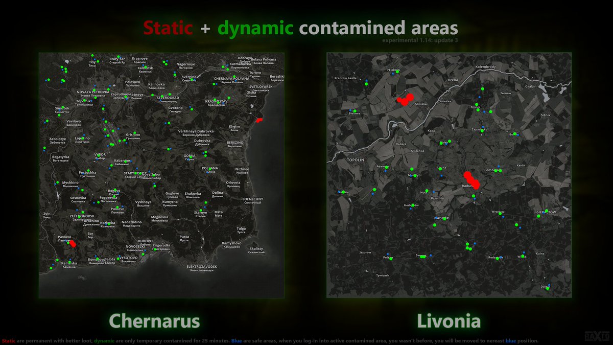 DayZ Standalone - LIVONIA - map size comparison - Imgur