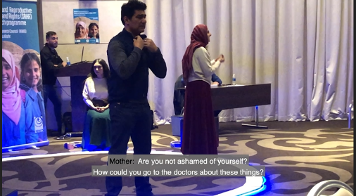 #Insights | We continue to share insights from the #SRHR research programme! How did the <a href="/AUB_Lebanon/">American University of Beirut</a> &amp; <a href="/NCCA_KHF/">NCCA.KHF</a> team successfully use interactive theatre to stimulate public debate about research findings? Find out: viewer.pdf-online.nl/books/vqnr/#p=… <a href="/HPC_jordan/">المجلس الأعلى للسكان</a> <a href="/ShareNetIntl/">Share-Net International</a> <a href="/Ch_Akik/">Chaza Akik</a>