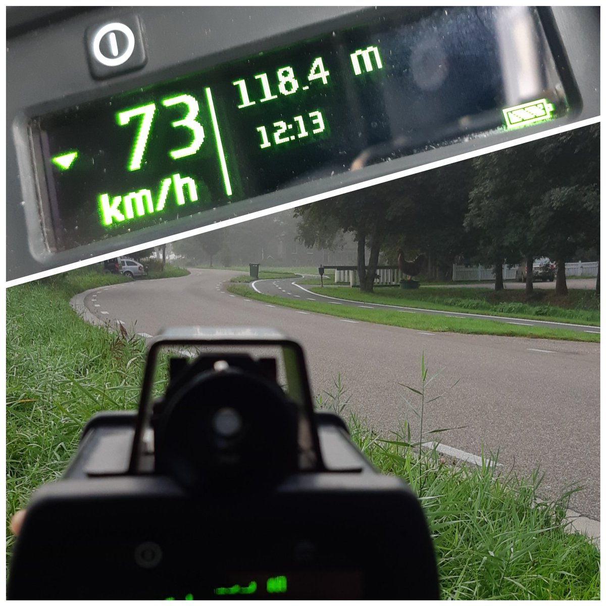 Melding snelheidscontrole Boersterweg Sint Annen