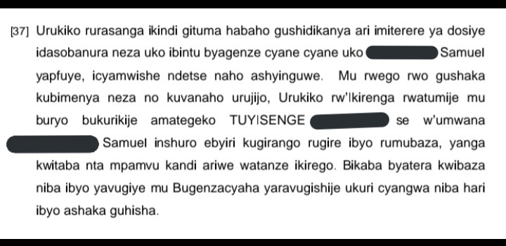 TalkLawRw's tweet photo. @AngelMutabaruka #UMUGORE YEMEREYE #RIB, #PARIKE, #URUKIKO RWISUMBUYE N'URUKIKO RUKURU KO YIYICIUE UMWANA WE W'UMUHUNGO

BIGEZE MU RW'IKIRENGA HAKORWA IPEREREZA BASANGA SIKO BYAGENZE AGIRWA #UMWERE

‼️#KwemeraIcyaha ntibikwiye guhagarika iperereza ryimbitse no gufata ukurikinywe nk'UMWERE

#RwoT https://t.co/4sPOnDdNfF
