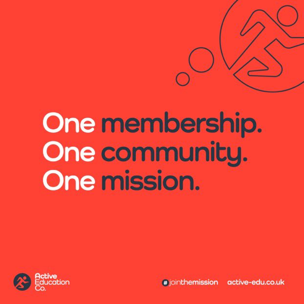 ActiveEduCo's tweet image. 📣 Calling all Active Members… 📣 

WE NEED YOUR SUPPORT! 

Check your inbox to find out how you can help shape the future of Active Education Co. 📧 📨 

#OneMembership
#OneCommunity 
#OneMission
#TheFutureIsActive 🏃‍♀️
