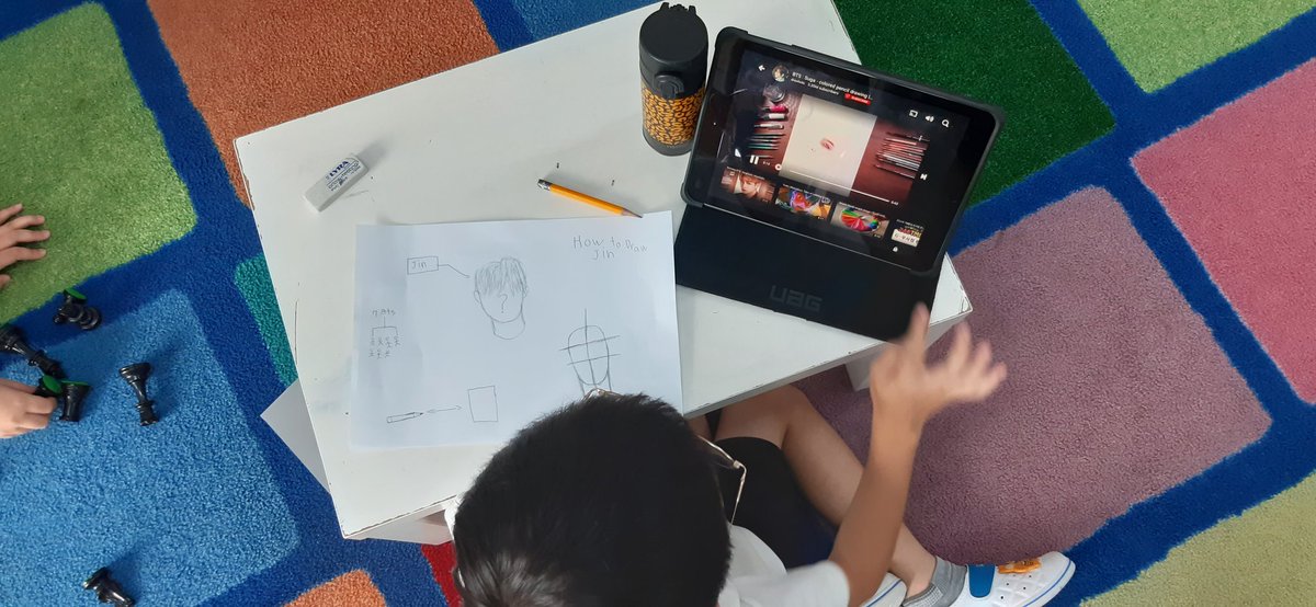 Emily_Lanteigne's tweet photo. #Grade2 Ss working on their individual #passionprojects. Ss recorded their wonder. We reached our to our community experts during the researching phase. Now Ss are choosing how they will show what they've learned. @SJA_Jeju #studentledinquiry #studentagency #learningattributes https://t.co/8SqY4JPa5b