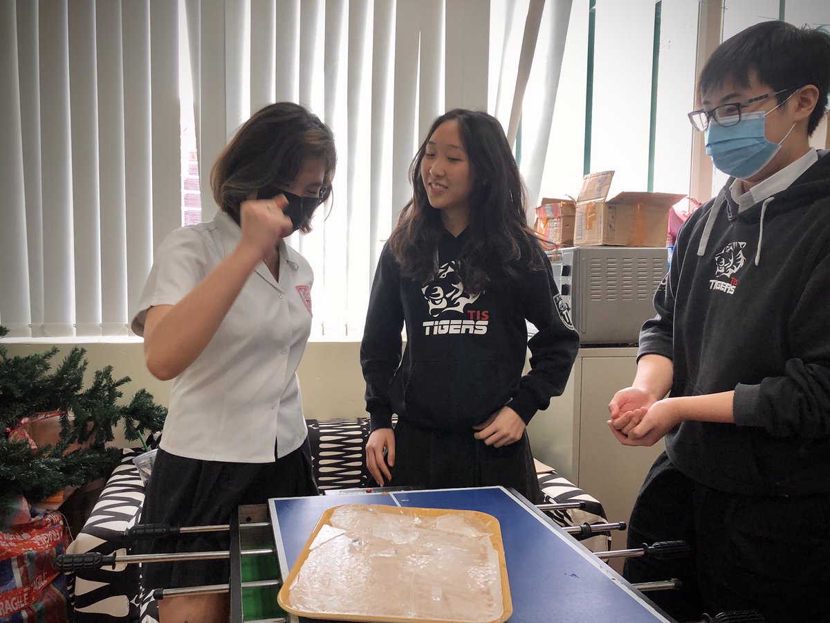 TISHSCouncil's tweet photo. Student council’s tech department took icebreakers to a new level!! 🧊🧊
#tismacao https://t.co/YEvEPYtW4r