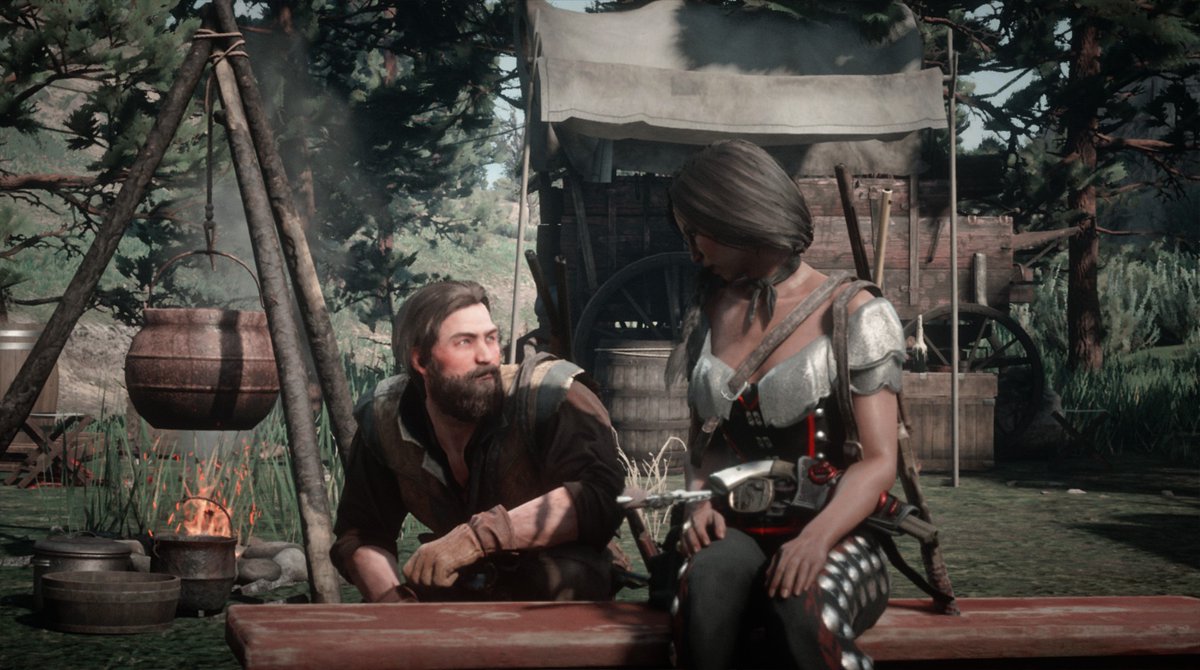 HeyItsMayor's tweet photo. 👀Whether We're In A Video Game Or Real Life, She Always Gives Me That Look! 👀 I Wouldn't Have It Any Other Way!

#reddeadredemption2 #rdr2 #rockstargames #rdr2online #Mayor4Watoga #yeehaw #cowboystuff #somebodyumguy #rootinandtootin #marriedtomybestfriend https://t.co/A3D1W31Lwj