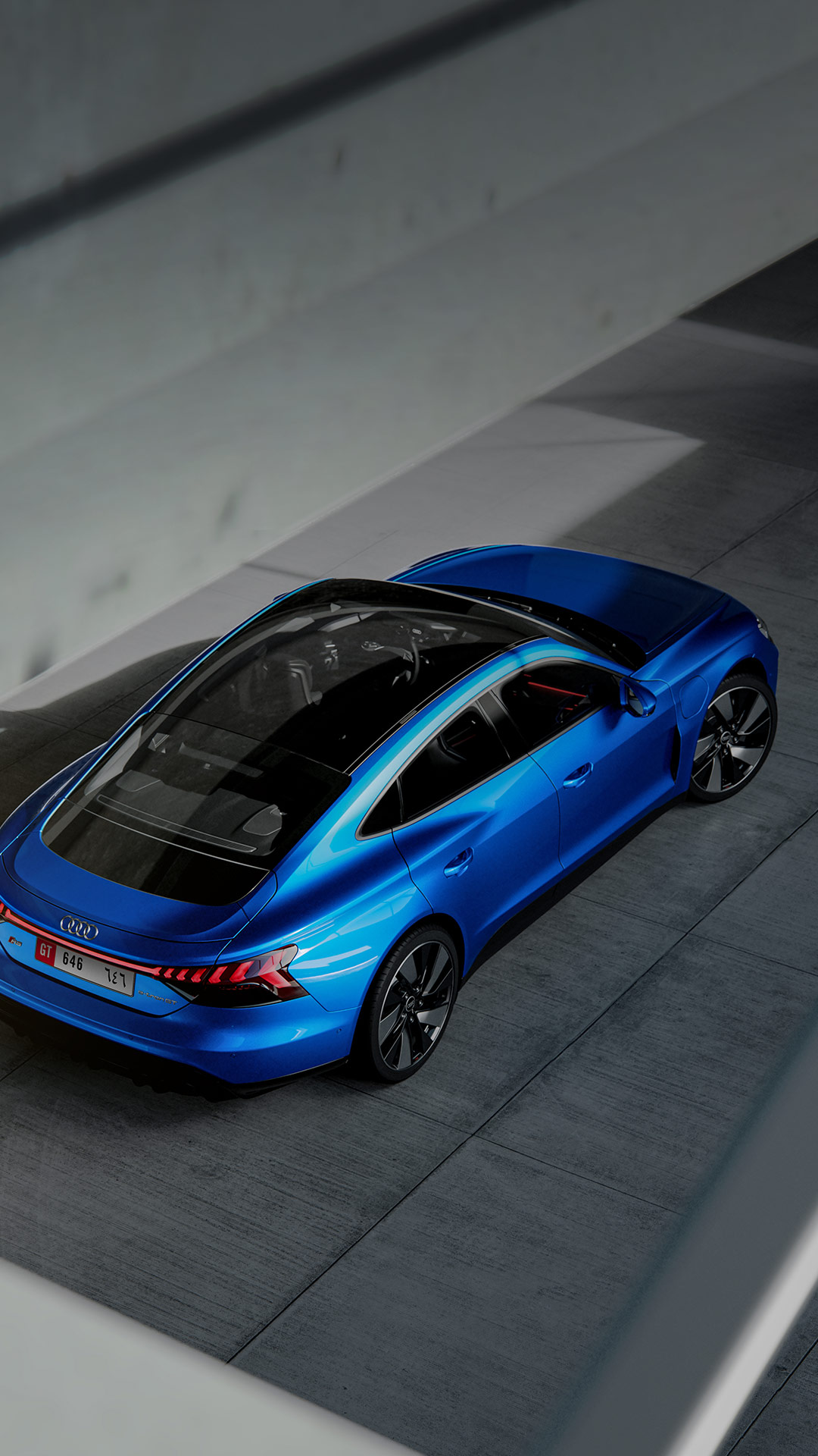 Audi e tron gt ascari cheap blue