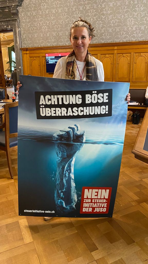 Achtung böse Überraschung! Nein zur Steuerinitiative der JUSO