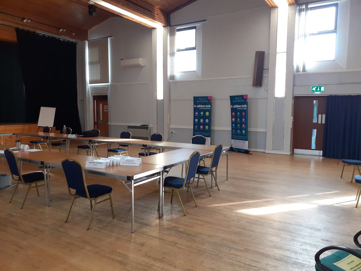 Busy day today but so excited to be at my first face to face meeting @HW_CambsPboro since joining! Here's to a great meeting