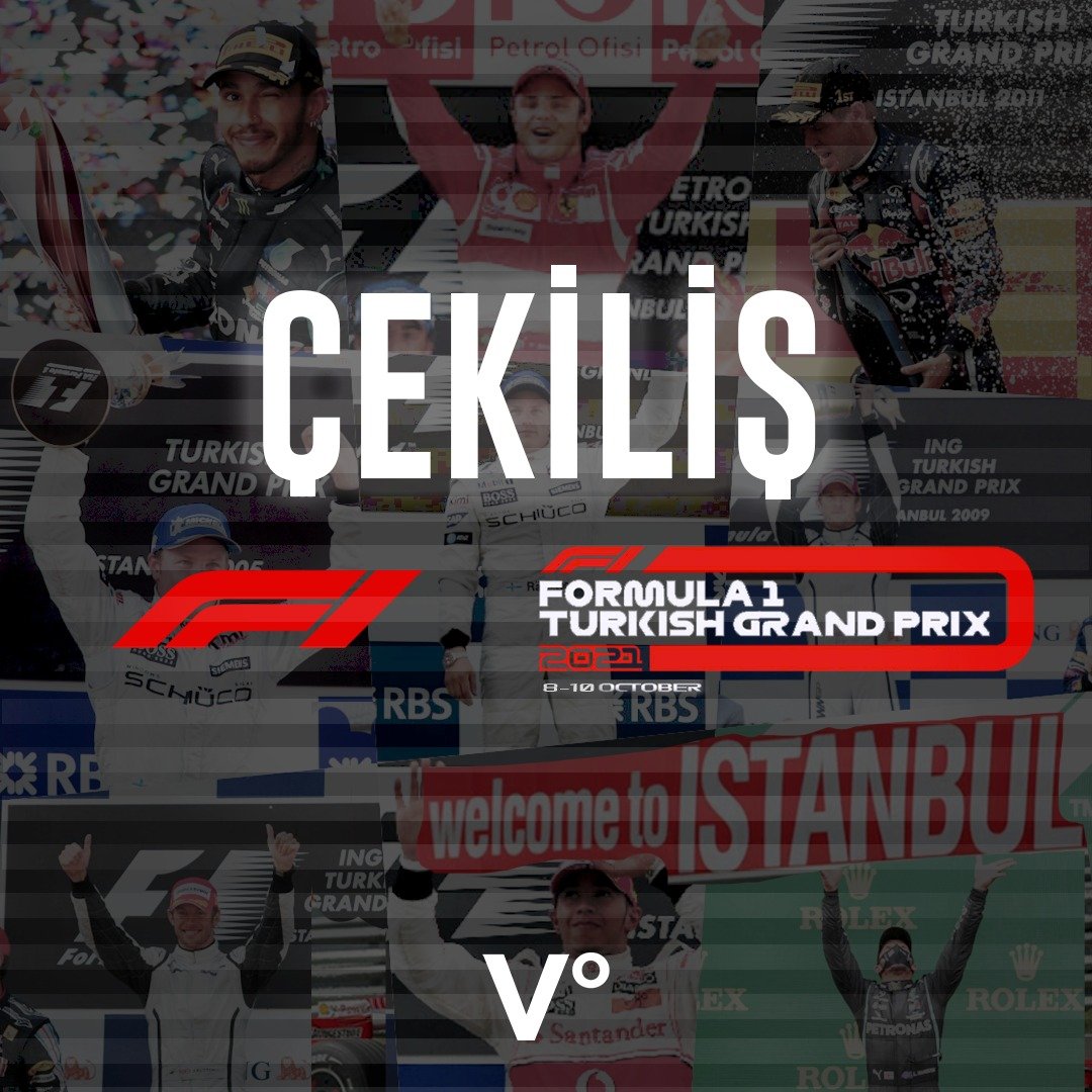 VolanteDergi's tweet photo. ✨ 𝘾̧𝙚𝙠𝙞𝙡𝙞𝙨̧ ✨

🏁 8-10 Ekim’de düzenlenecek olan Formula 1 Türkiye Grand Prix’si için bilet veriyoruz!

❗️ Çekilişe katılmak için yapmanız gerekenler, bu tweeti retweet etmek ve hesabımızı takip etmek!

🗓 Katılım için son gün, 25 Eylül! #F1 #TurkishGP https://t.co/IszuPLzKBg