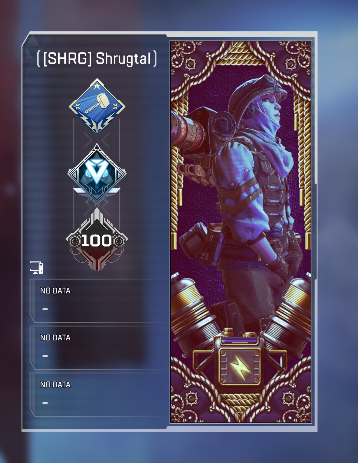 Shrugtal on X: “Day of the Dead Octane and Wattson Prime banner 