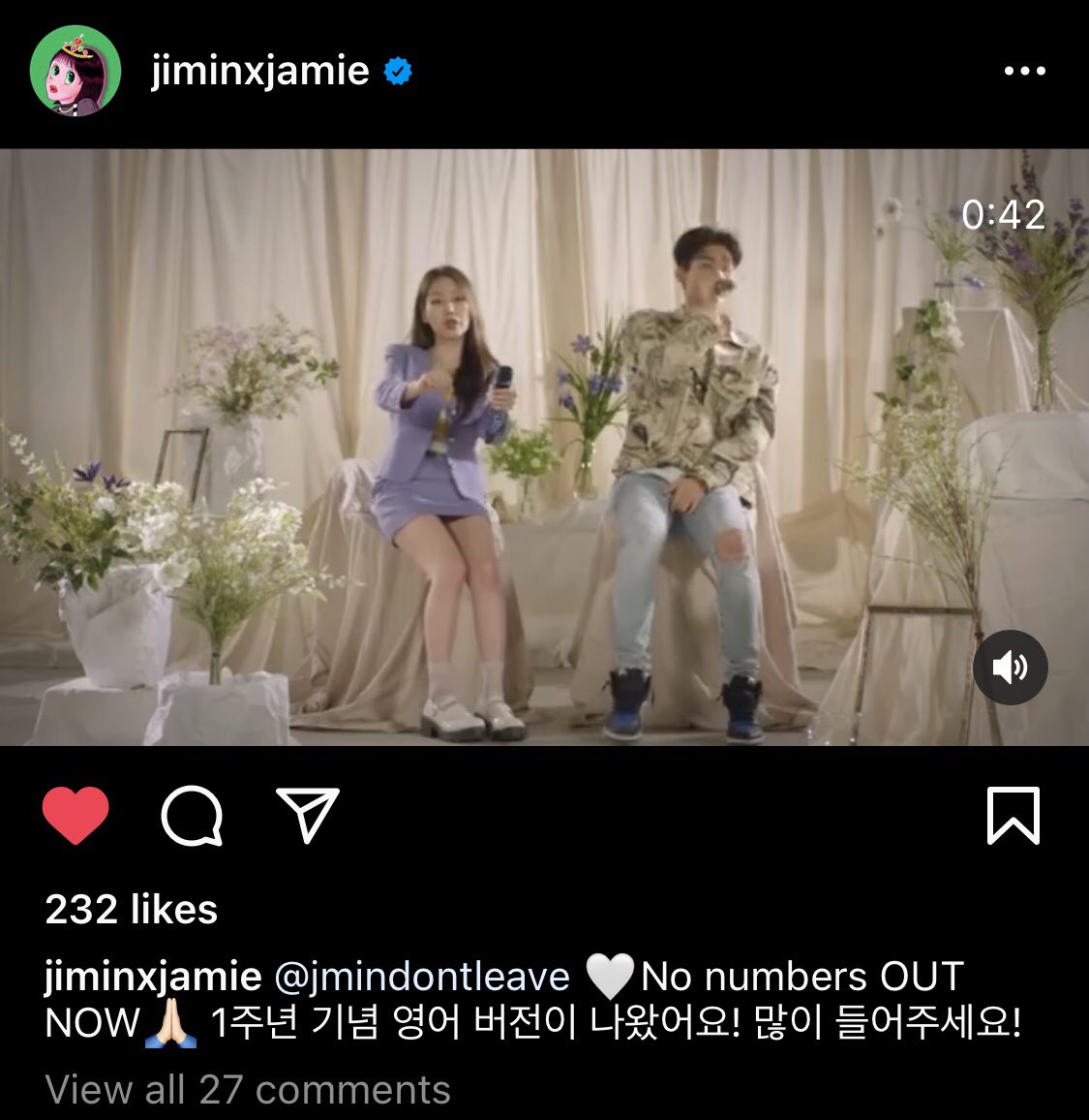 ymmlamola's tweet photo. Jamie's IG update. No Numbers 🤍 https://t.co/3vP3YLKLkf