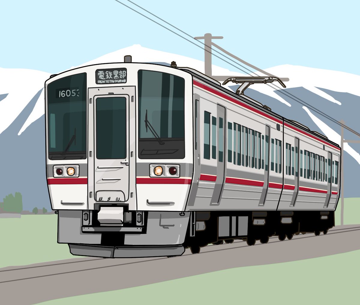 弥い 皆が望んだ 213系5000番台富山地鉄譲渡ルート 電車を描いてみた T Co Snhtavnupr Twitter