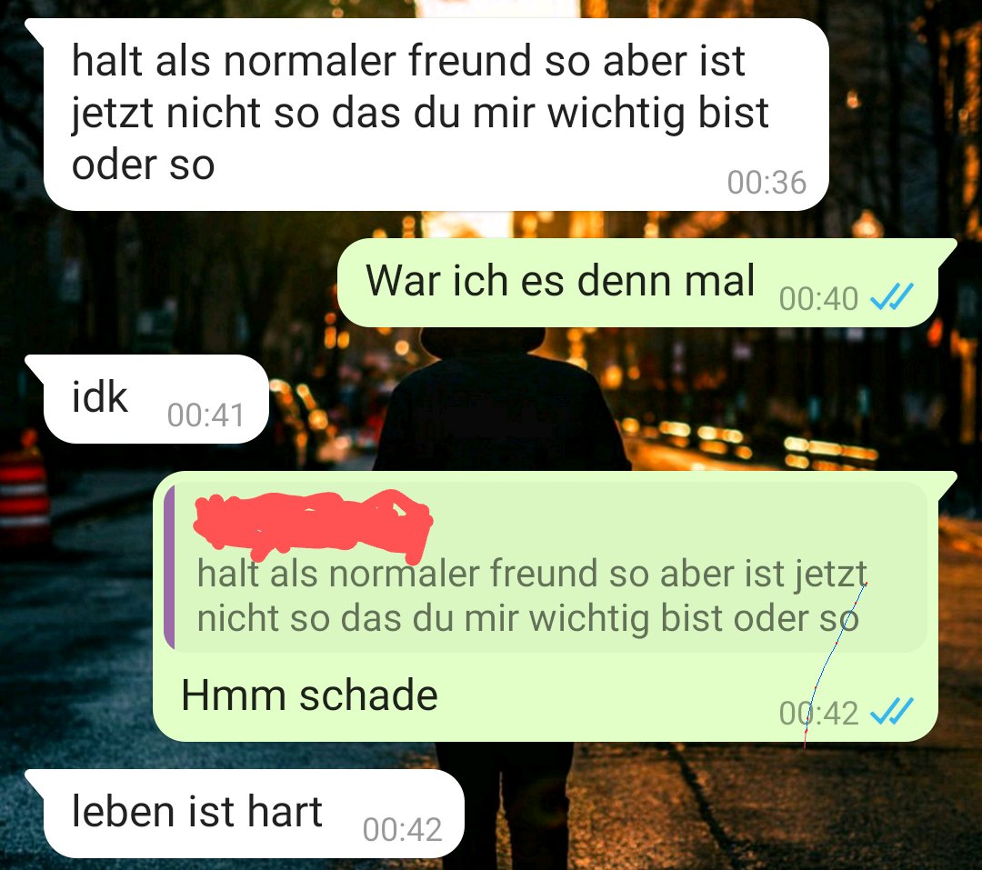Unknow194's tweet photo. @sponsorvonmc Ja also... Kennt man. Nach 6 Monaten Freundschaft, einem Kuss und mehrmals kuscheln ;) Ist aber schon ne Weile her https://t.co/72JHQJMS72