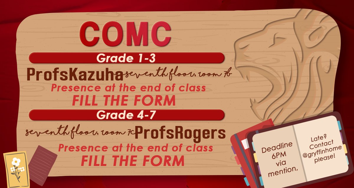Gryffinhome's tweet photo. ㅤ
【 CoMC PRESENCE 】
ㅤ https://t.co/NE54rr8S4j
