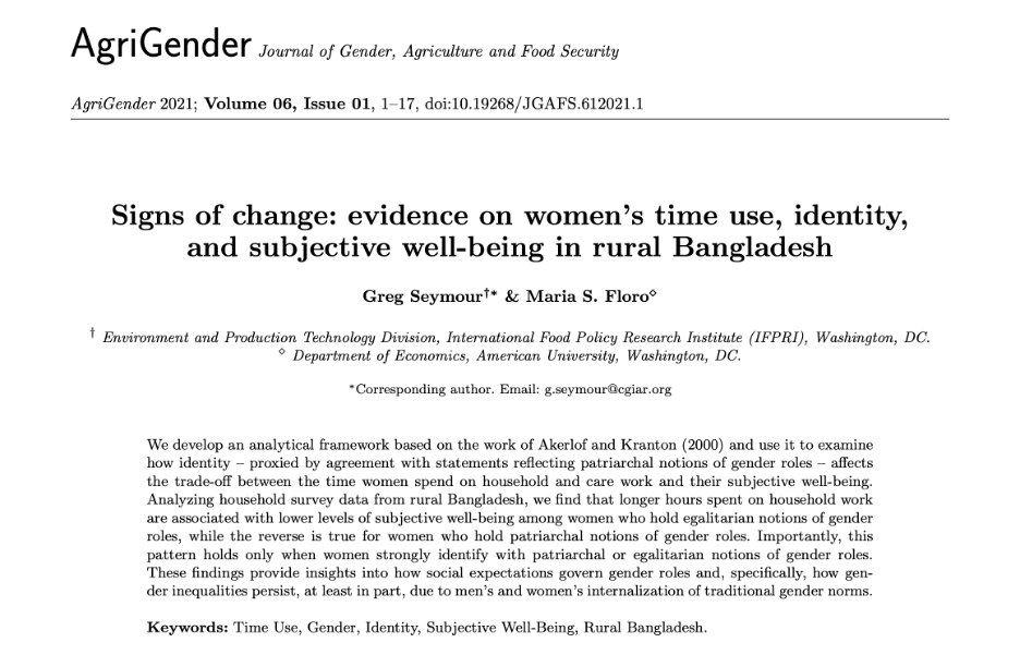 Agri-Gender Journal tweet media