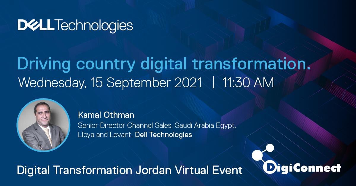 I had the pleasure to talk about how Dell Tech can help organisations in Jordan in their digital transformation plans. #digitaltransformationJordan #digiConnect