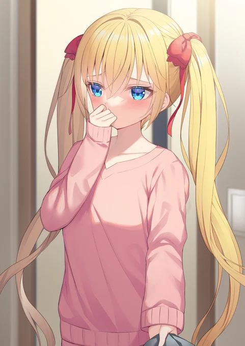 寝る前にホラー映画を見てしまった妹 