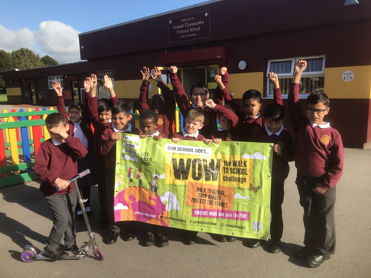 GaskellPrimary's tweet image. WOW - today we started our Active Journey’s Challenge. We are trying to encourage all our children to be more active to and from school. #activejourney #healthchoices @livingstreets @tfgm