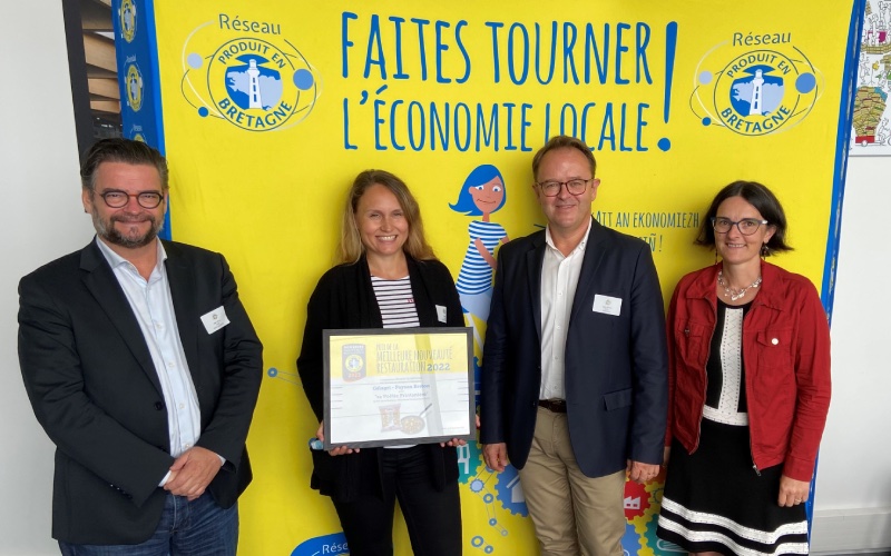 🏆 #industriel : Le Paysan Breton (<a href="/Gelagri1/">Gelagri</a>) remporte le #Prix de la Meilleure #Nouveauté #Restauration 2022.