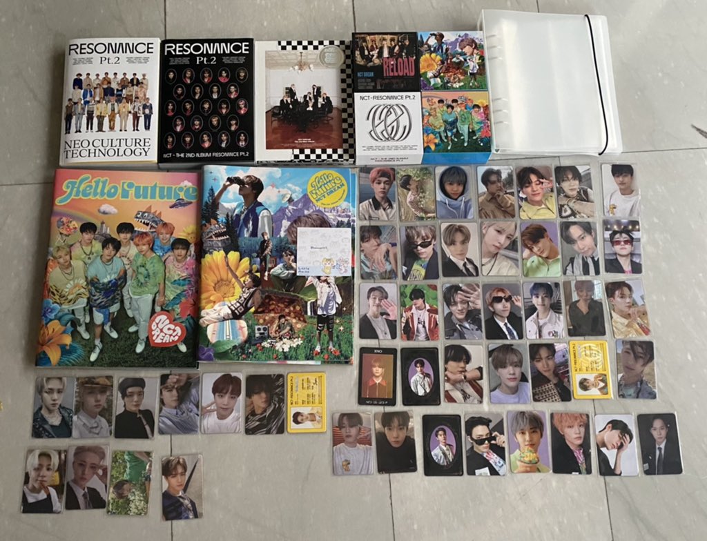 ขายการ์ดเหมาค้า🙇🏼‍♀️💭
ถ้าขายได้ รีทวิตสุ่มแจก เงิน 100 บาท (2)
ไม่ได้หมดรักนะคะ!!!
สามารถนำไปหารได้น้า มีของแถมจุๆให้แน่นอนค้า 
ราคา 8600 รวมส่งอีเอ็มเอส🎀
ส่งให้ได้วันจันทร์หรืออังคาร🌝
ขอคนพร้อมโอนจิงๆ🥺  ทักมาขอดูตำหนิได้หมดเลยค่ะ  #ตลาดนัดnct