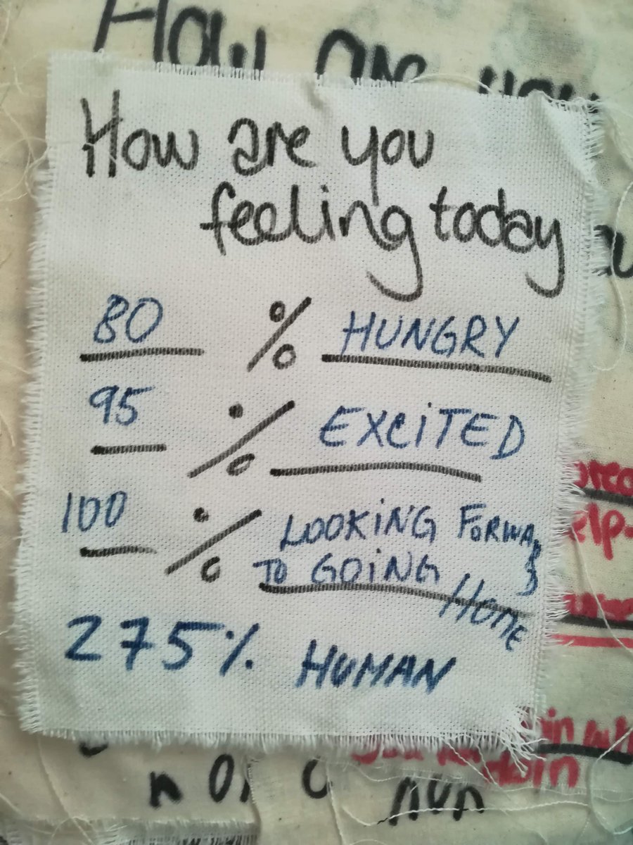 mahliaamatina's tweet photo. Really cool to look over some of the responses to the ‘care label’ activity we had at the #80WashingLines takeover at @SalisburyArts It’s great to be reminded of how art connects us all and how there’s such an appetite to engage and create together @WiltsCreative https://t.co/qm6Vl5fAv4