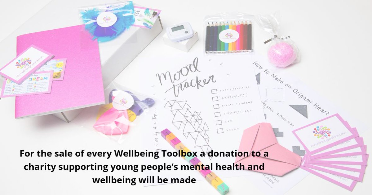 mywellbeingtoo1's tweet photo. For the sale of every wellbeing toolbox a #donation will be made to #charity supporting #yp #mentalhealth and #wellbeing The charity we have chosen is the @CharlieWallerUK 
 #mentalhealthmatters #wellbeing #resilience #toolbox #thrive #reachpotential 
https://t.co/xx8QfZnHTB https://t.co/ui3G4zN3Wx