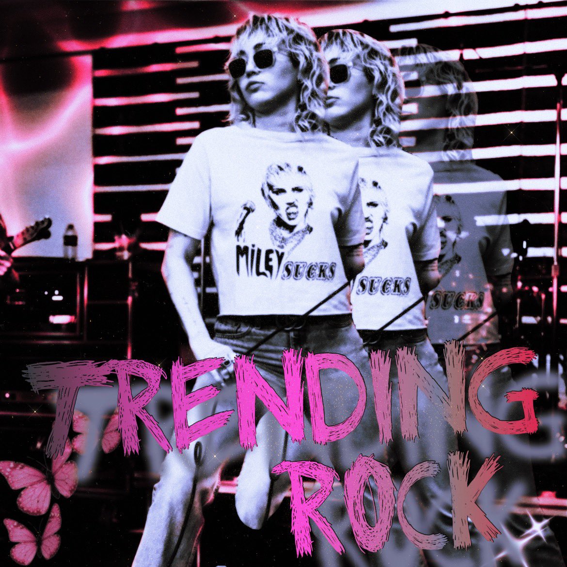 Marteenglover's tweet photo. Trending Rock, on @pandoramusic featuring #AngelsLikeYou, #GoldenGString + #PlasticHearts. โจ Stream now. ๐ค https://t.co/TU7CXGeLJE