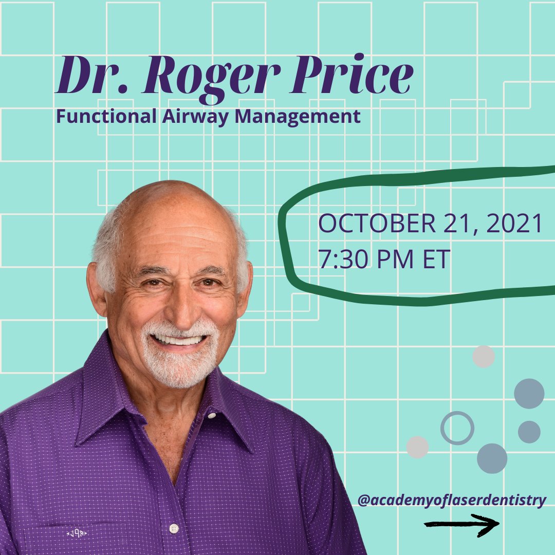 ALDTeam's tweet photo. Dr. Roger Price will be presenting from Sydney, Australia to go in-depth on the interrelationships and functioning of the entire airway complex. You won't want to miss this! 

Register here https://t.co/qGgPmvKczF https://t.co/JpvLt9TBGw