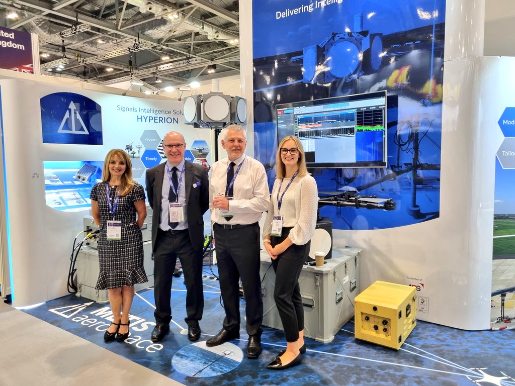 Ready to enjoy another day at DSEI after a busy first day! Come and see us at stand H2-564! #DSEI