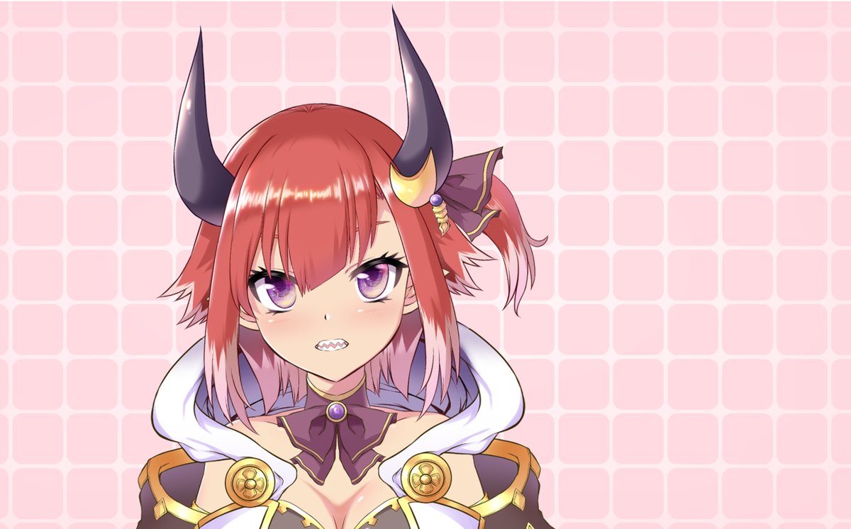 Live2Dで作ったドラゴン娘ちゃんを嫁入りさせるつもりで、宣伝用に色々試し撮りしてるんだけど、可愛いから見てほしい
特にギザ歯がね・・・可愛いと思うの(親ばか)
#Live2D #オリキャラ #イラスト 