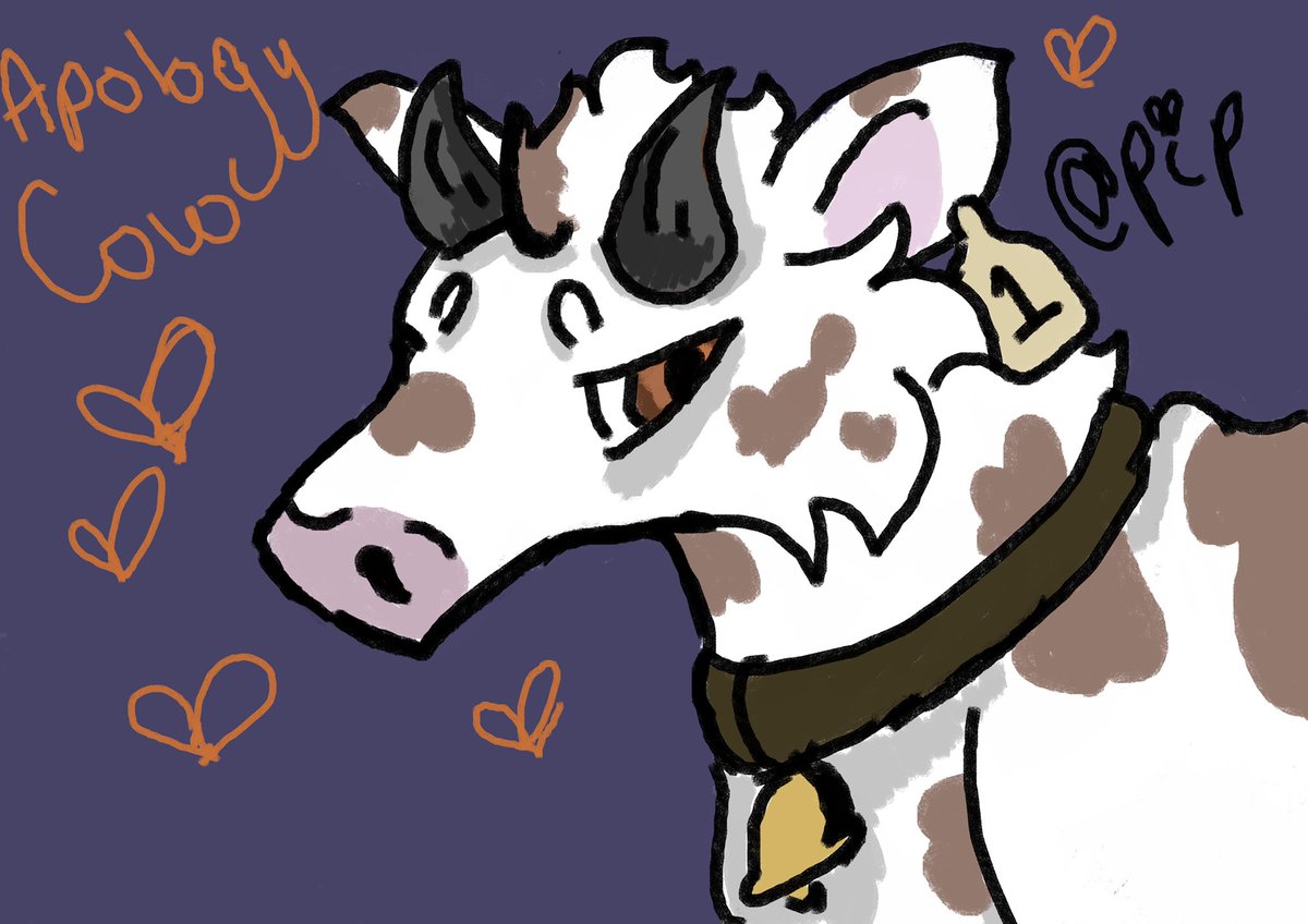 Apology cow
#apologycow