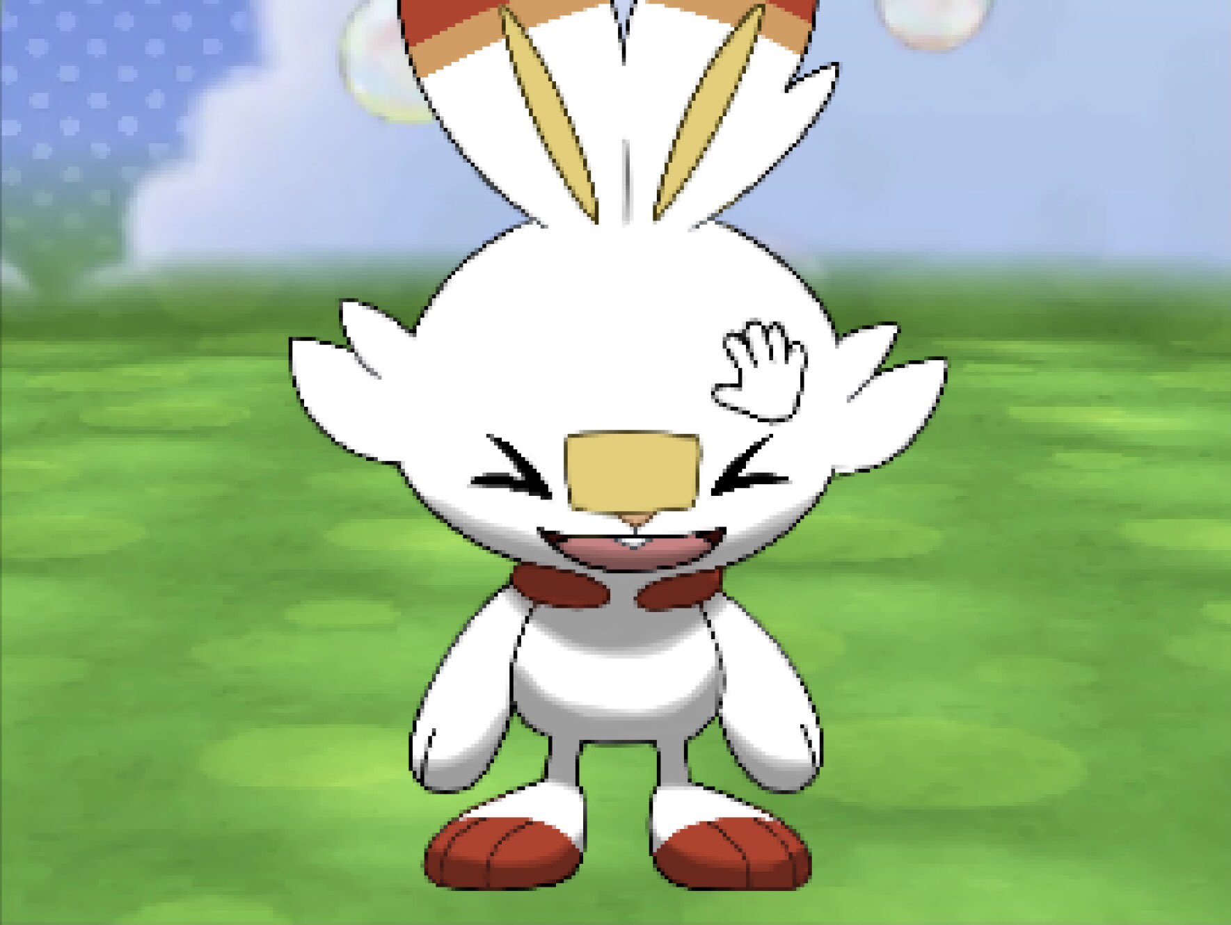 みずとら ヒバニーをポケパルレで撫でたかったので それっぽくヒバニーを描きました ヒバニー ポケパルレ ポケモン T Co Otpct7cblq Twitter