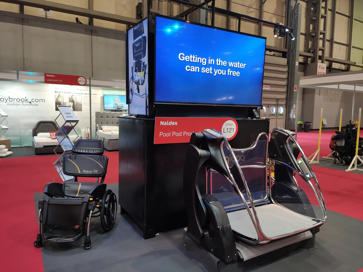 Poolpodproducts's tweet image. @NaidexShow  Day 1 is here 🎉
Come and see the #poolpod in action at Stand L121.