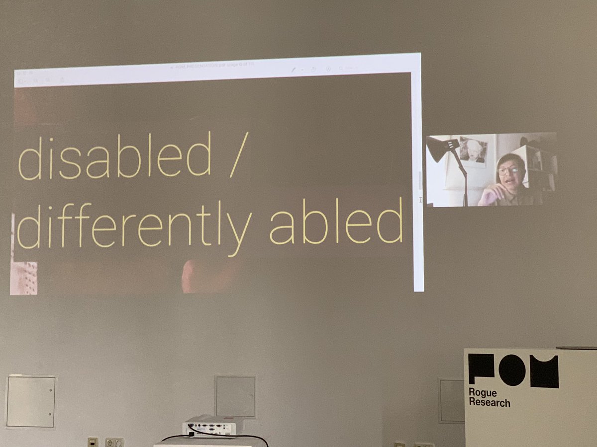 Rethinking bodies, disability and productivity and sound with Diana Sanchez  #POM2021 pomconference.org/pom-berlin-202…