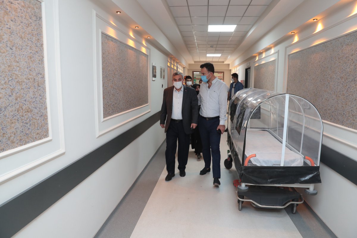 Balıklıgöl Devlet Hastanesi'ndeyiz. Başhekimimiz Dr. Eyüp Şelli, hastane personelimiz ve hemşehrilerimizle bir araya geldik.

Allah tüm hastalarımıza acil şifalar nasip etsin.