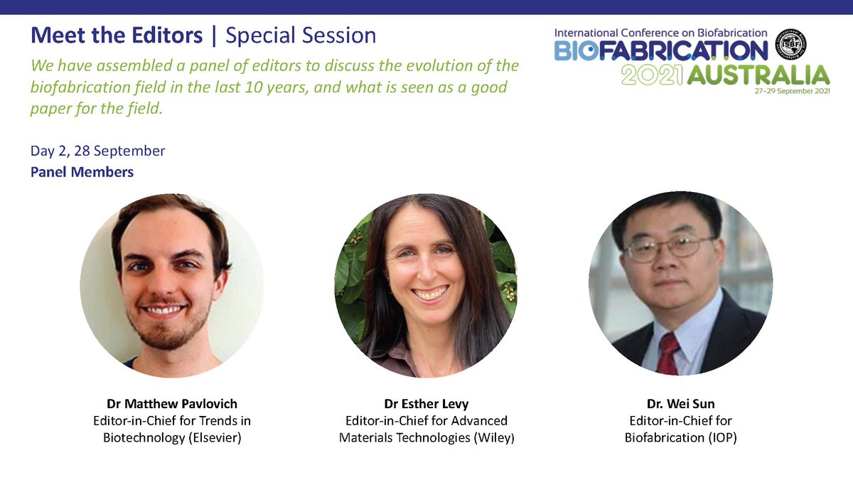 Khoon Lim (@khoonono) on Twitter photo Looking forward to moderate these special #YoungScientists sessions at <a href="/biofab2021/">biofab2021</a> with <a href="/elena_dejuanp/">Elena de Juan-Pardo</a> and Tomasz Jungst. Still time to register and be part of the <a href="/ISBioFab/">Intl Soc Biofab</a> community 😁😁😁! #bioprinting #biofabrication
bit.ly/2Xm4c54
bit.ly/3tLApP0 Looking forward to moderate these special #YoungScientists sessions at <a href="/biofab2021/">biofab2021</a> with <a href="/elena_dejuanp/">Elena de Juan-Pardo</a> and Tomasz Jungst. Still time to register and be part of the <a href="/ISBioFab/">Intl Soc Biofab</a> community 😁😁😁! #bioprinting #biofabrication
bit.ly/2Xm4c54
bit.ly/3tLApP0