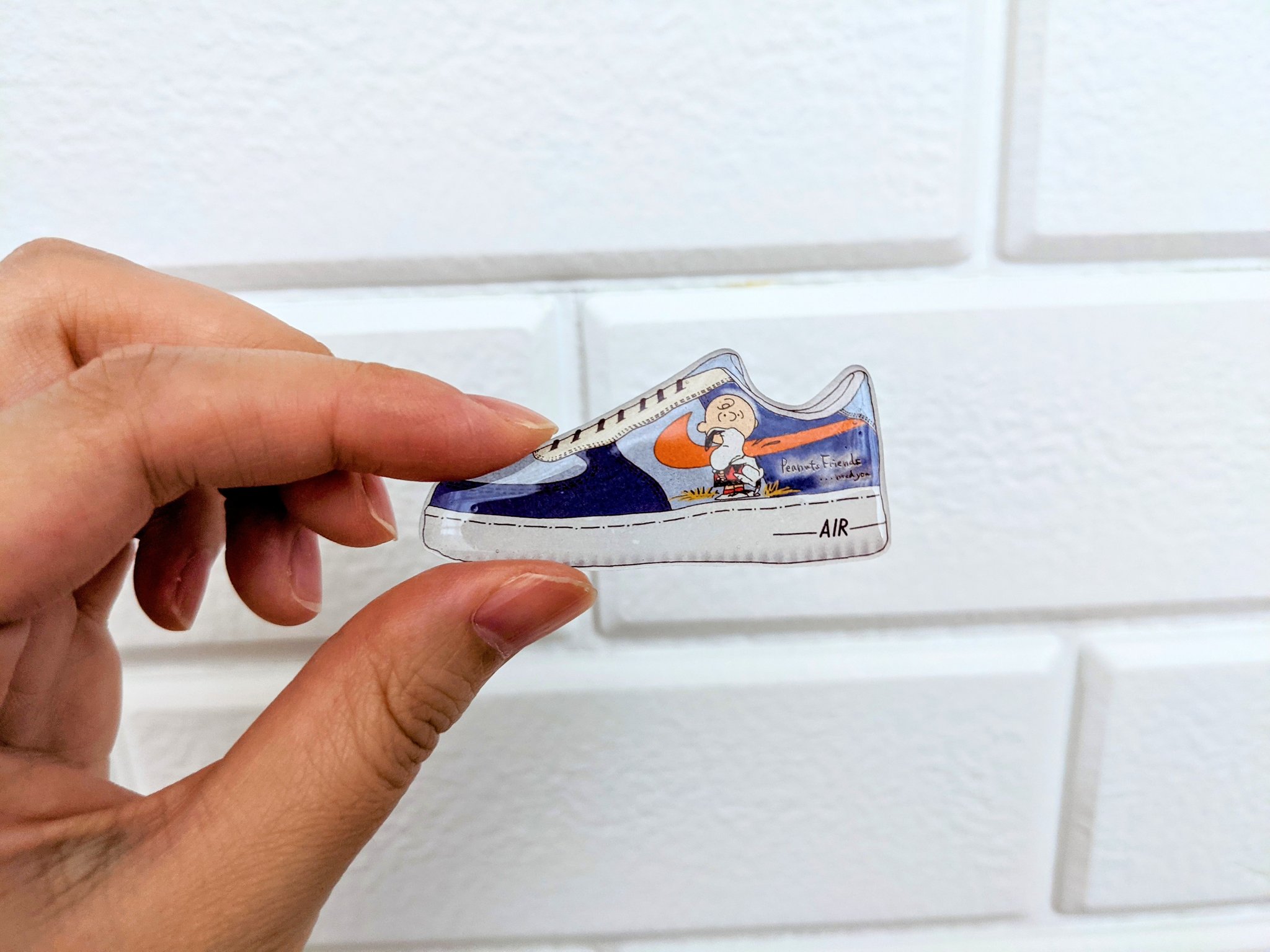 もんち Diyと暮らし Snoopy Nikeでスニーカーブローチを作りました プラバンはレジンでコーティングすると本当に完成度が上がる プラバン Snoopy スヌーピー ハンドメイド T Co Ybuakihqmz Twitter