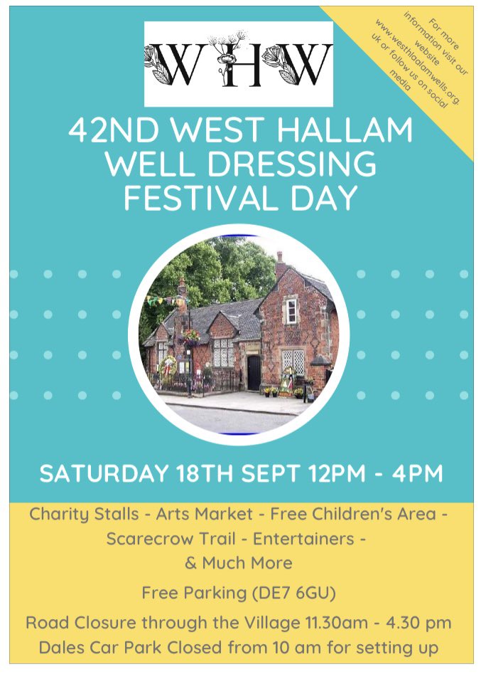 gant_paul's tweet image. With 14 arts and crafts traders, 10 local charity stalls, BBQ, tea room (by @10thIlkeston ) Prosecco Bar, Live entertainment and lots more, this has to be the next #westhallam village event for 2 years - see you there!