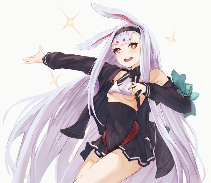 島風ちゃん描きました。
うっさっさ～!
#アズールレーン 