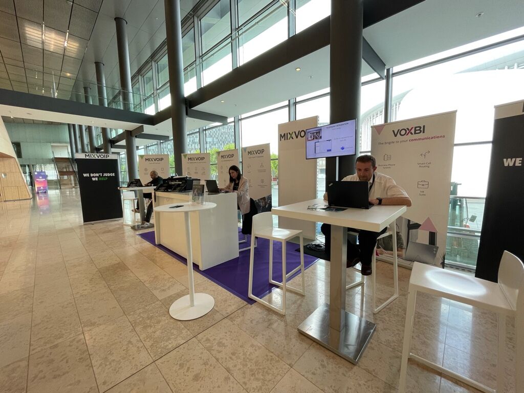 mixvoip's tweet photo. Day 2 of the ICT Spring 2021! ๐ฅ
Stop by at our stand A17/A18, our team is here to tell you more about Business IT & Telephony services!
We also have a new project coming soon... Have you spotted any clues? ๐
#ICTSpring2021 #FarvestEvent #ICT #B2BEvent #Luxembourg https://t.co/4ChVnqumft
