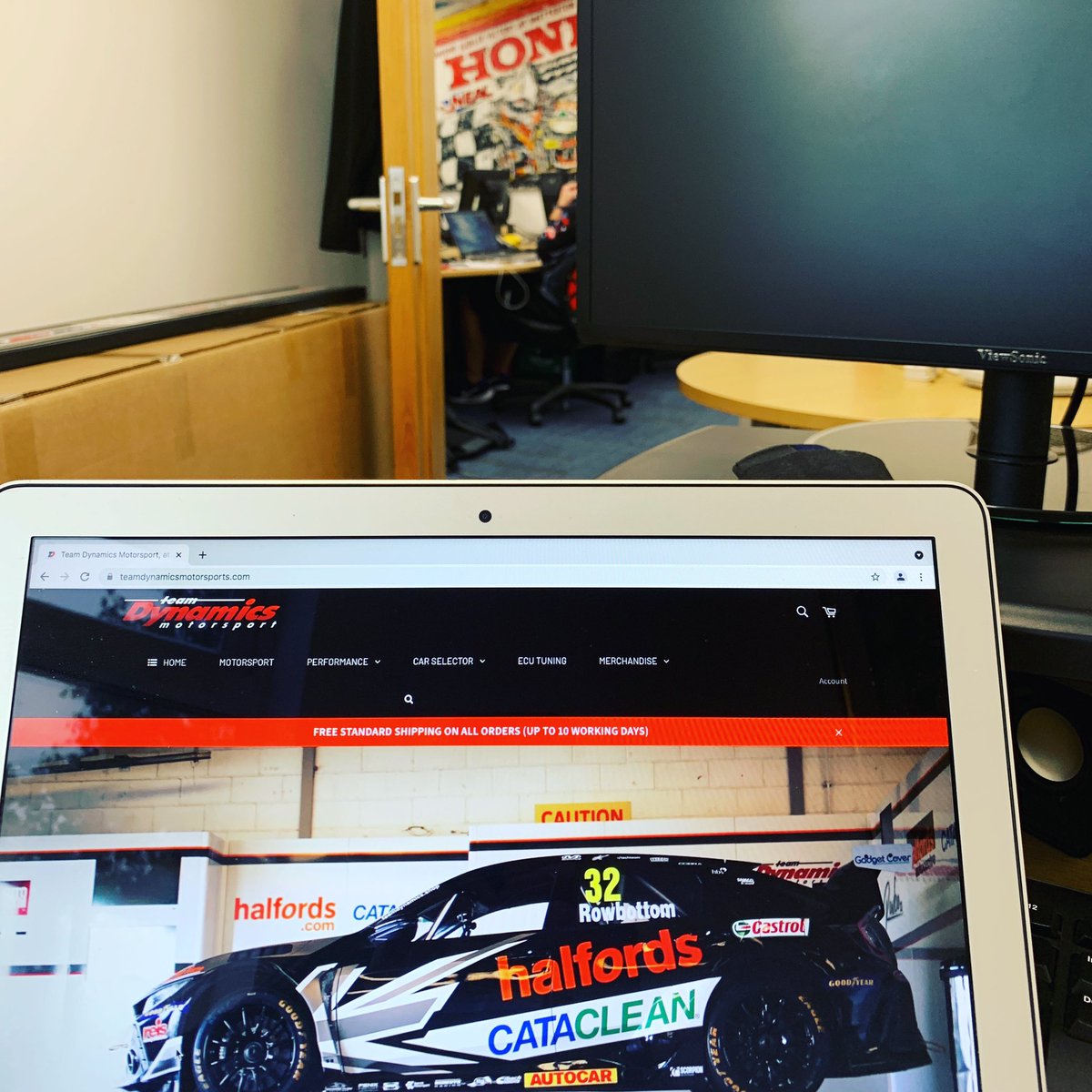 Back to work <a href="/TeamDynamics/">Team Dynamics Motorsport</a> today with <a href="/MattNealRacing/">Matt Neal</a> #sponsorship #racing in the <a href="/BTCC/">BTCC</a> #ROI