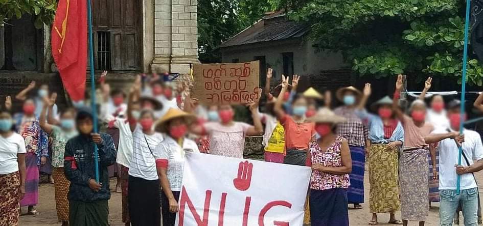 ZarzarPhyu's tweet photo. #AcceptNUG_RejectMilitary
#Sep15Coup 
#WhatsHappeningInMyanmar https://t.co/jsWN2vwGqh