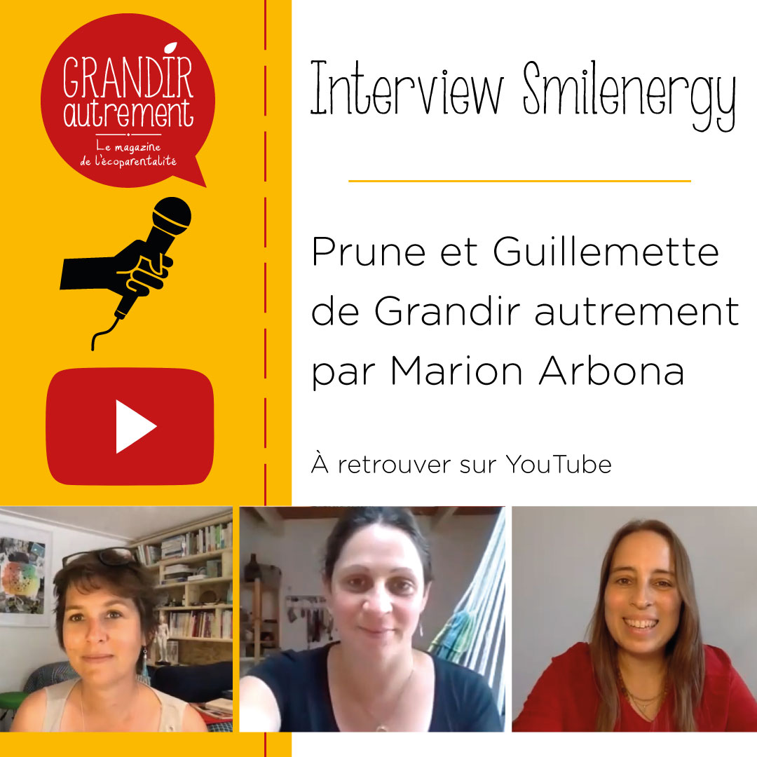 GrandirAutremen's tweet photo. Quand la réalisation d’un article « Les cinq saisons » amène à une merveilleuse rencontre!
En voici le résultat :
L’interview Smilenergy, réalisée par Marion Arbona, de deux membres de l’équipe Grandir autrement, Prune et Guillemette. 
https://t.co/YWA4bDHqIC
#youtube #interview https://t.co/RoYHBFqwkI