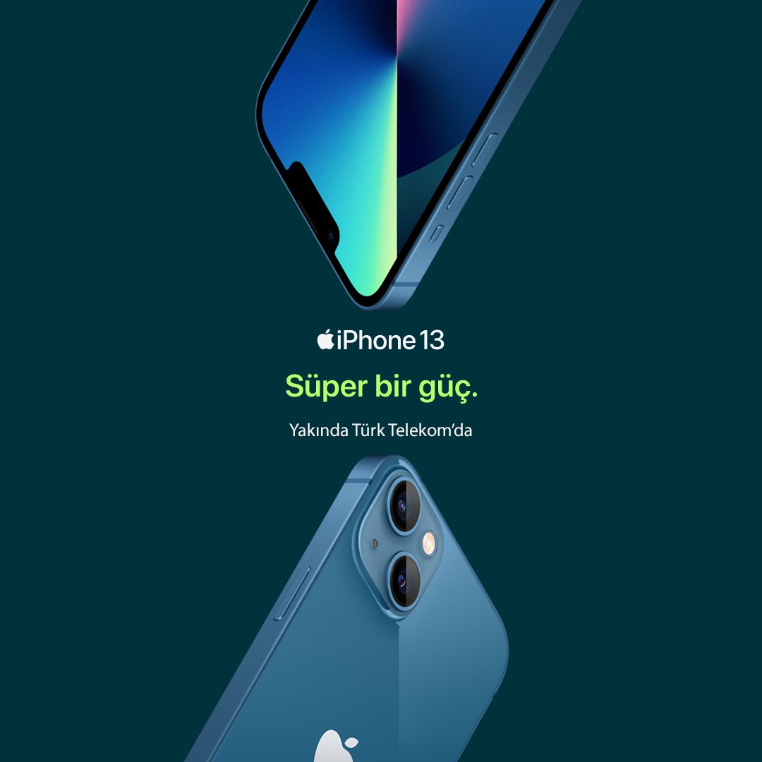 Türk Telekom on X: "Yepyeni iPhone 13 çok yakında Türk Telekom  mağazalarında. https://t.co/13MWKkeXfV" / X